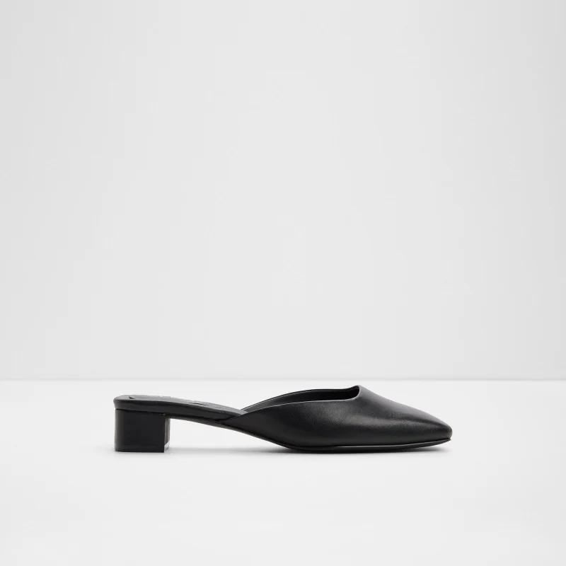 Block Heel Mules